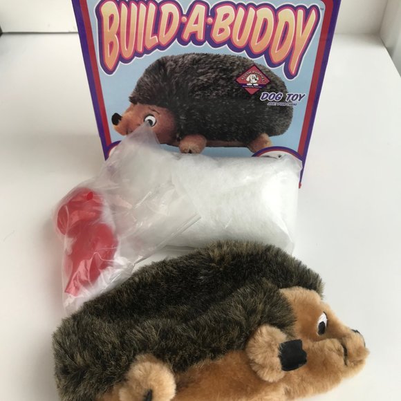 Make Your Own Dog Toy - Squeaky or Not - Squeaky - Plush Hedgehog!  NWOT - Picture 2 of 5